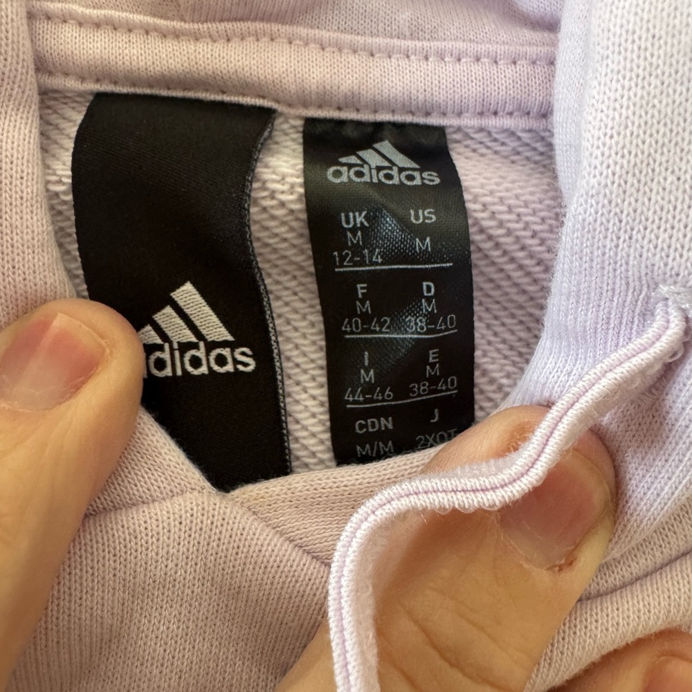 Adidas Light Purple Hoodie